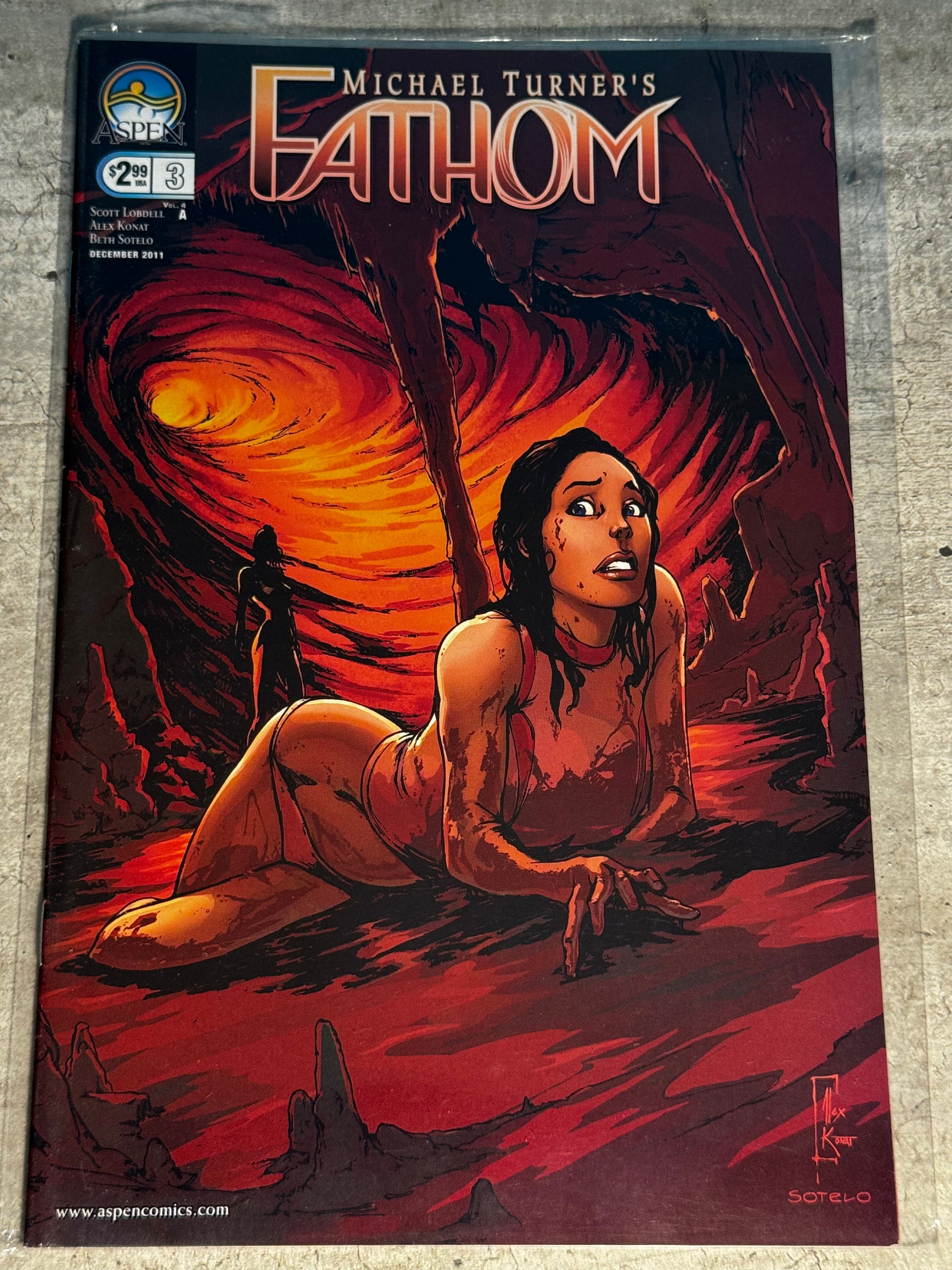 2011 - Aspen Comics - Michael Turner's Fathom, Vol. 4 #3 Var. A - NM+ - Eng 1