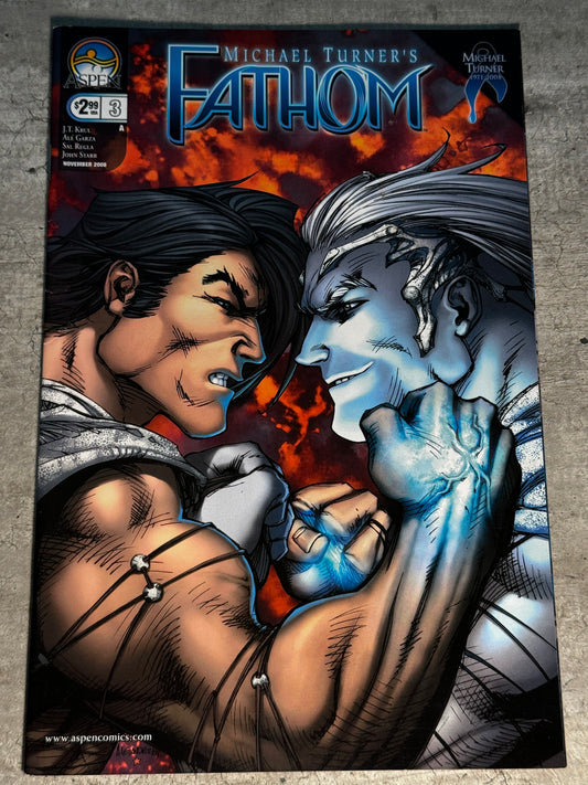 2008 - Aspen Comics - Michael Turner's Fathom, Vol. 3 #3 Var. A - NM+ - Eng 1