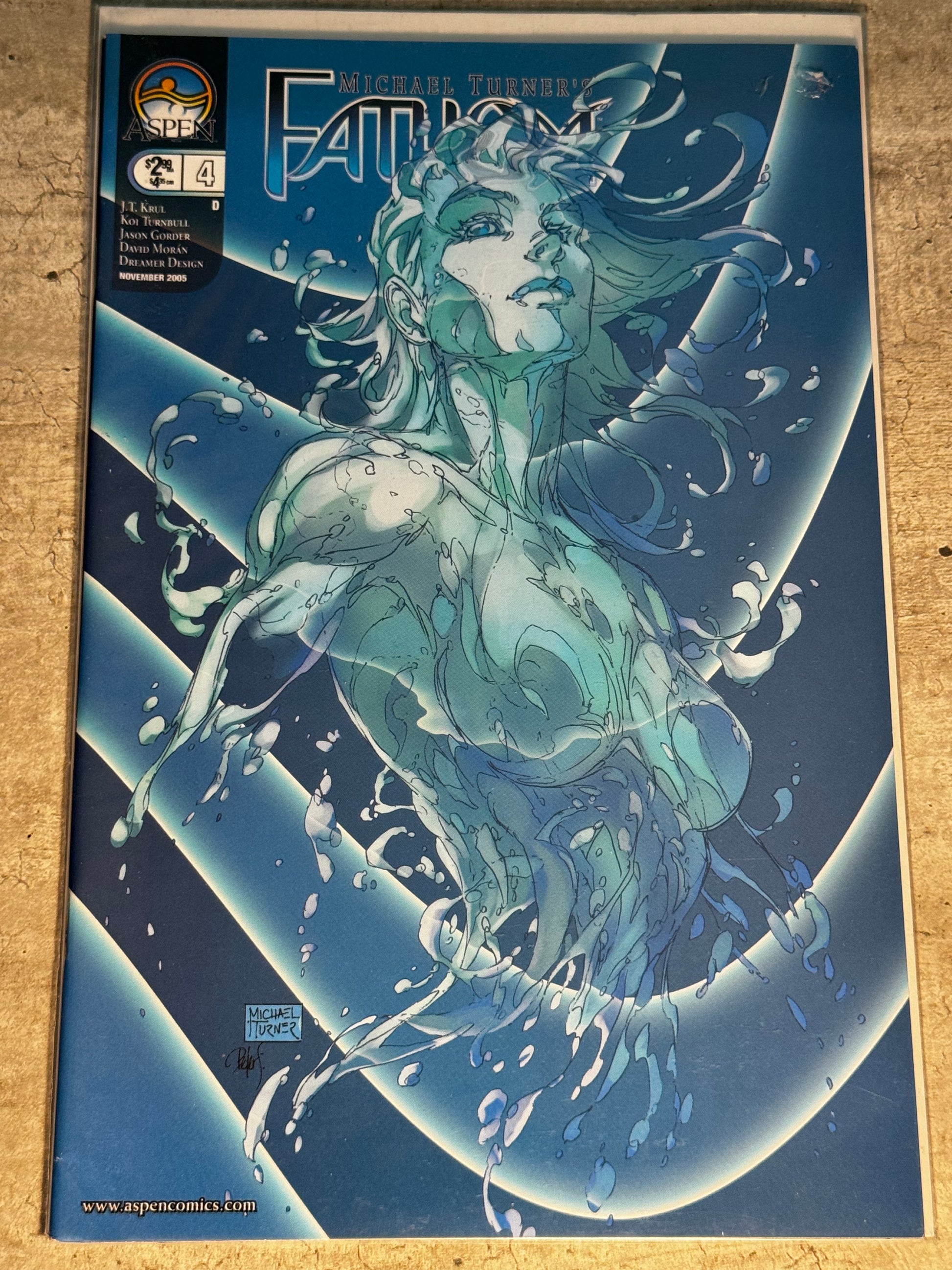 2005 - Aspen Comics - Michael Turner's Fathom, Vol. 2 #4 Var. D - NM+ - Eng 1