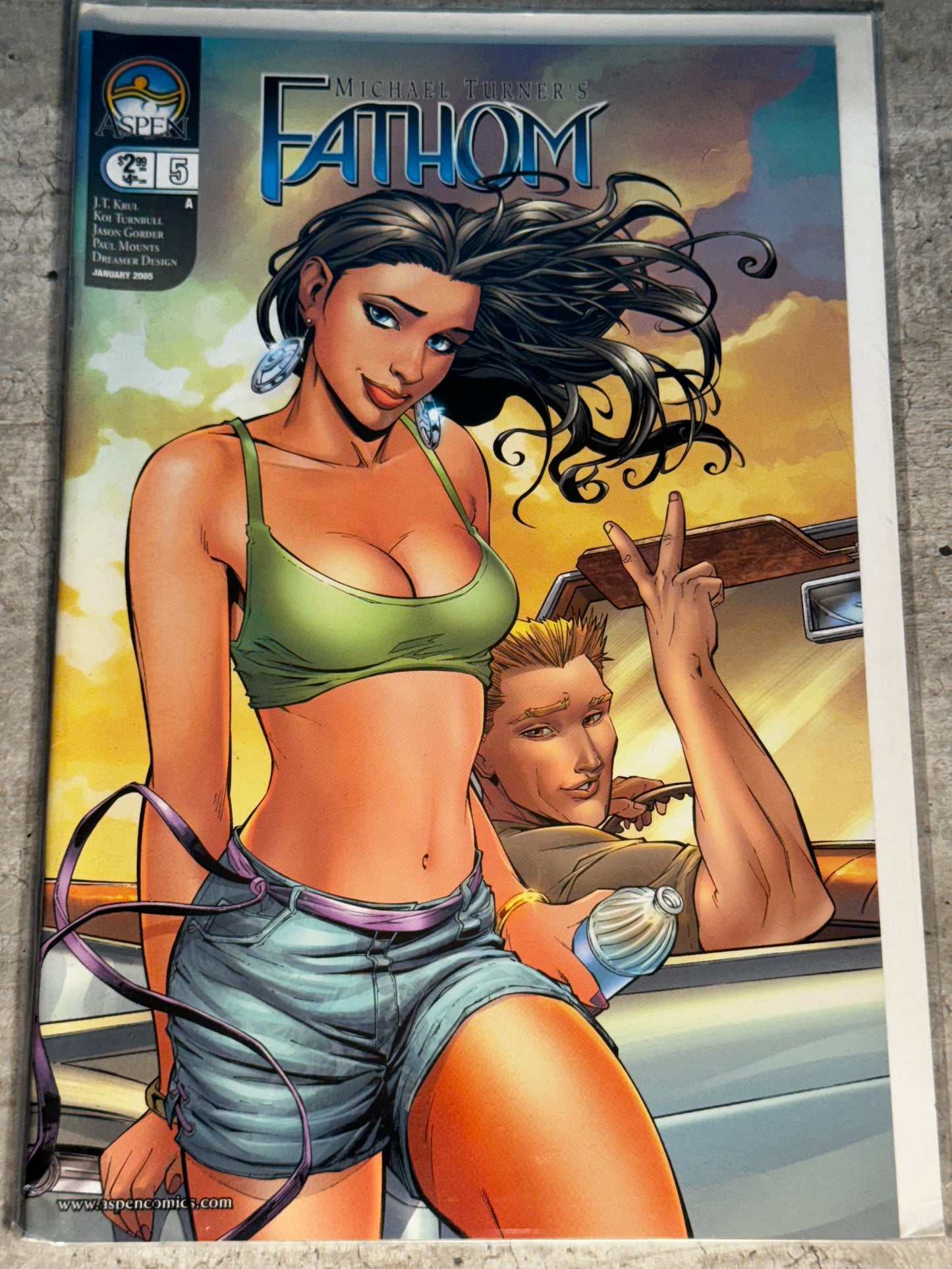 2006 - Aspen Comics - Michael Turner's Fathom, Vol. 2 #5 Var. A - NM+ - Eng 1