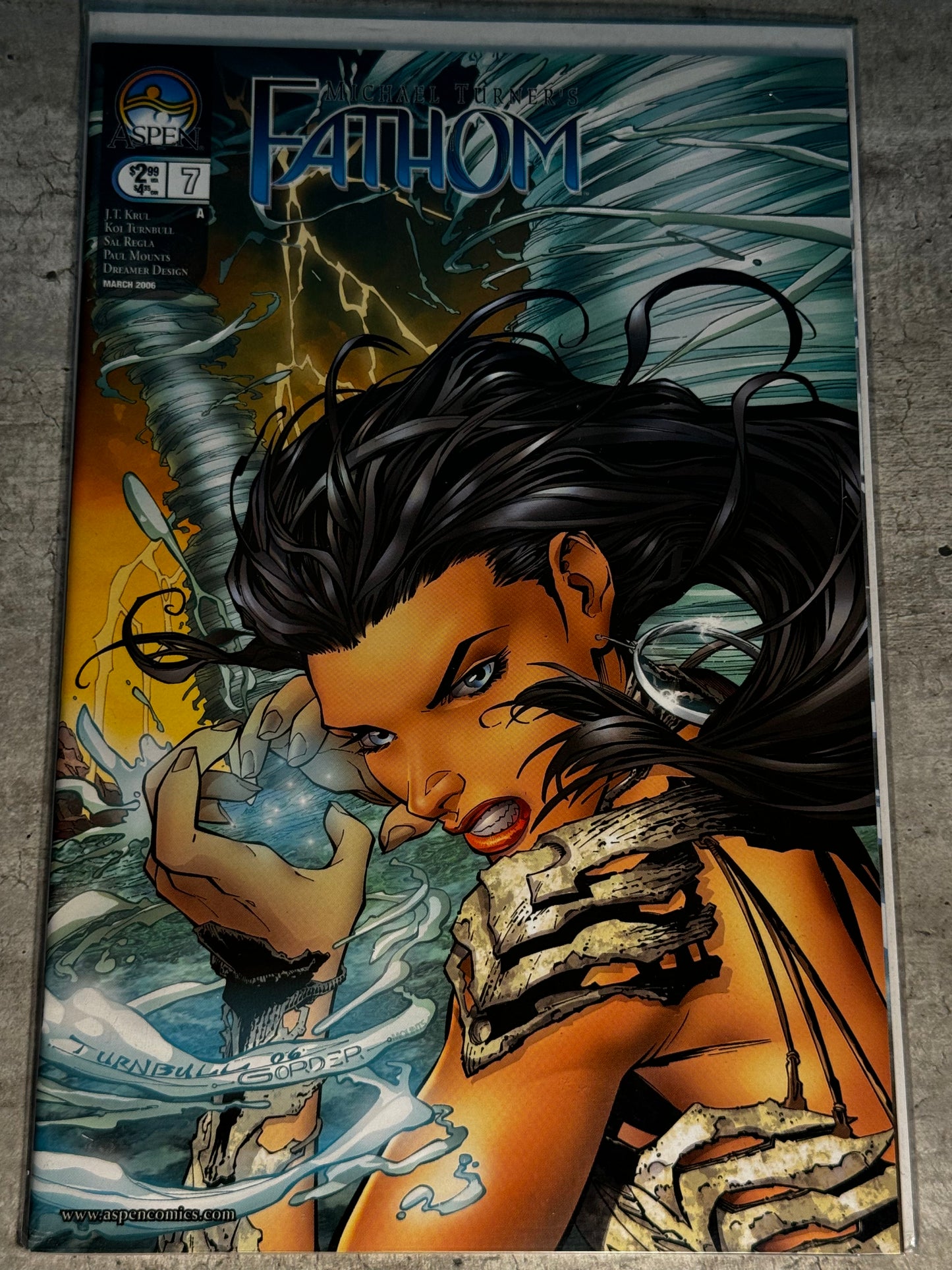 2006 - Aspen Comics - Michael Turner's Fathom, Vol. 2 #7 Var. A - NM+ - Eng 1