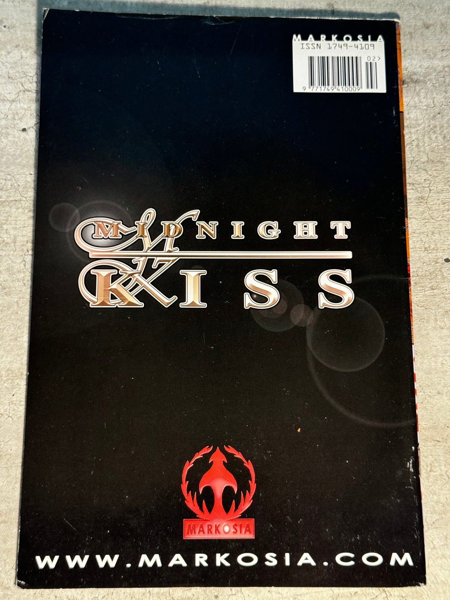 2005 - Markosia - Midnight Kiss #2 - NM+ - Eng 2