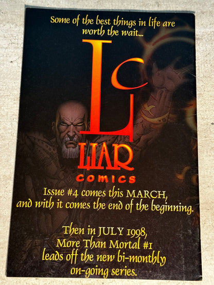 1997 - Liar Comics - More Than Mortal (Liar Comics) #3 Var. B - NM+ - Eng 2