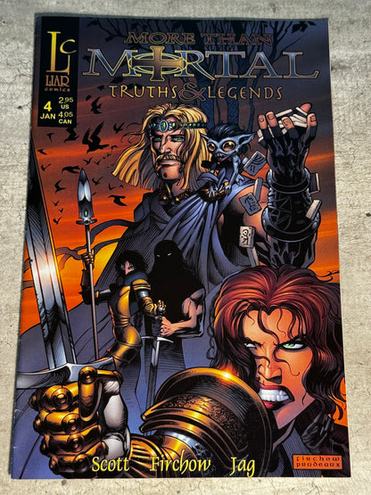 1999 - Liar Comics - More Than Mortal: Truths & Legends #4 - NM+ - Eng 1