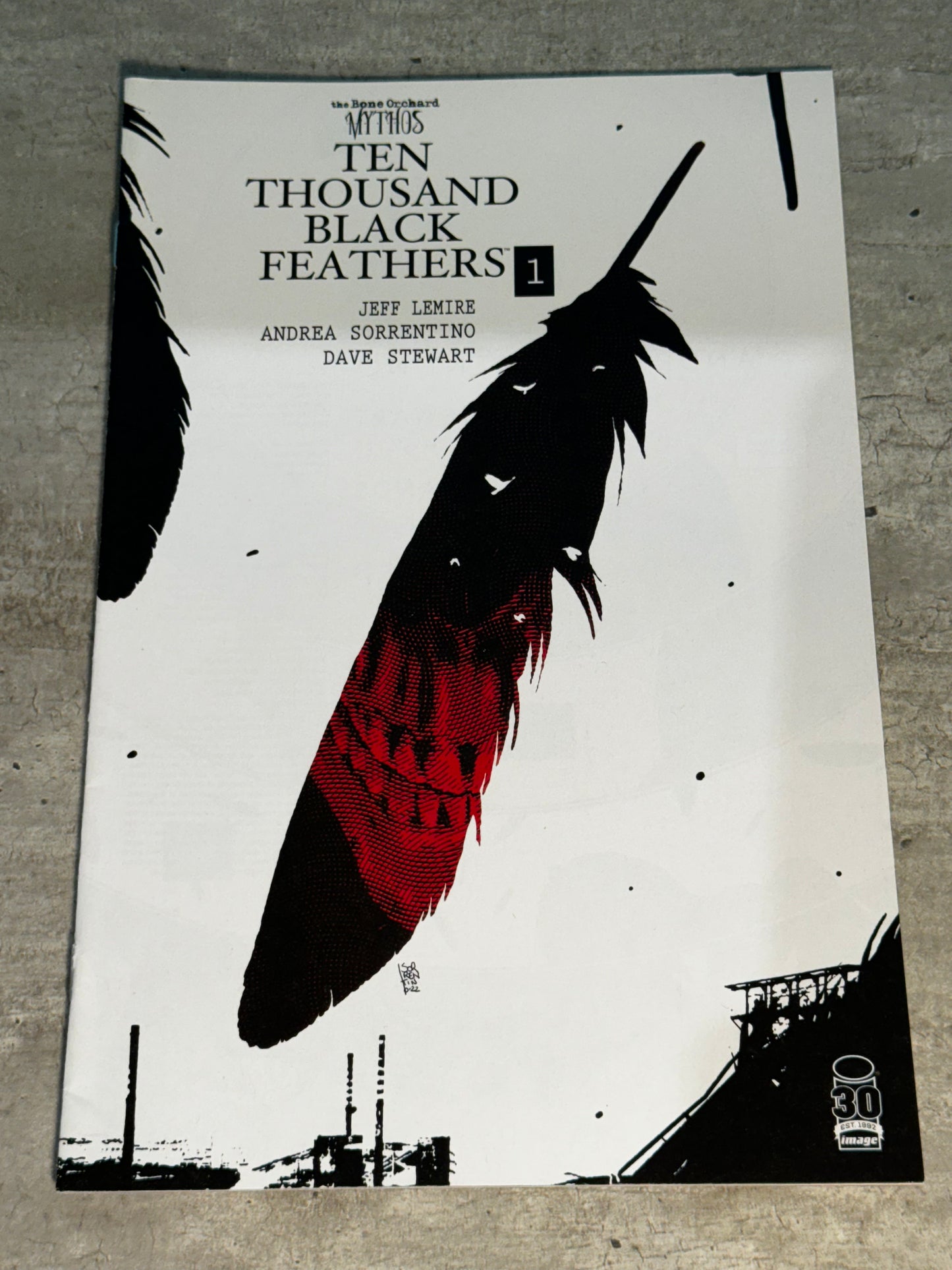 2022 - Image Comics - The Bone Orchard Mythos: Ten Thousand Black Feathers #1 Var. A - NM+ - Eng 1