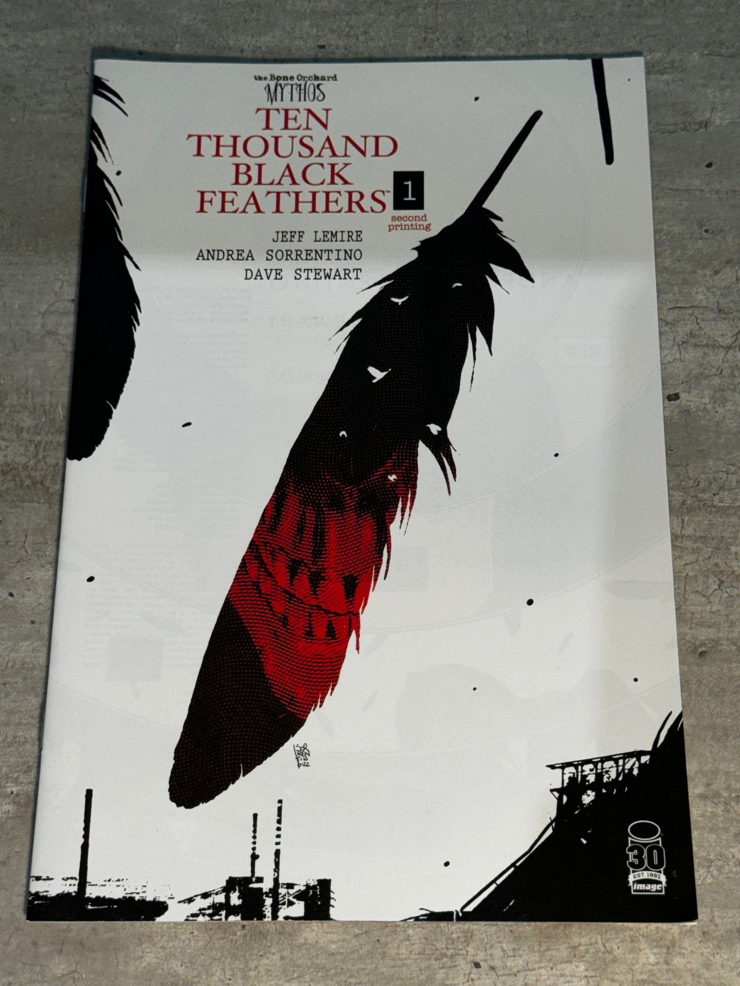 2022 - Image Comics - The Bone Orchard Mythos: Ten Thousand Black Feathers #1 Var. K - NM+ - Eng 1