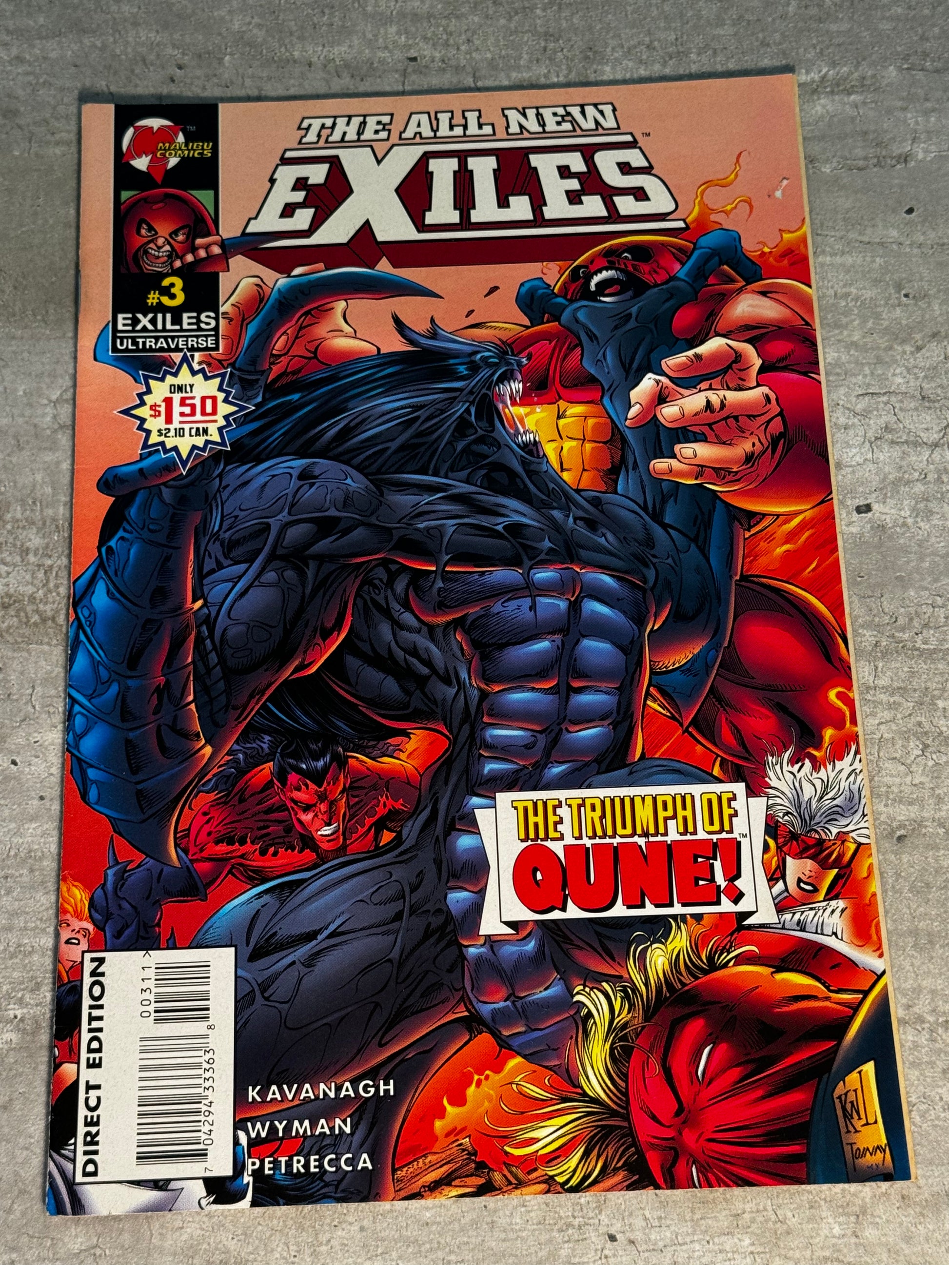 1995 - Malibu Comics - The All New Exiles #3 - NM+ - Eng 1