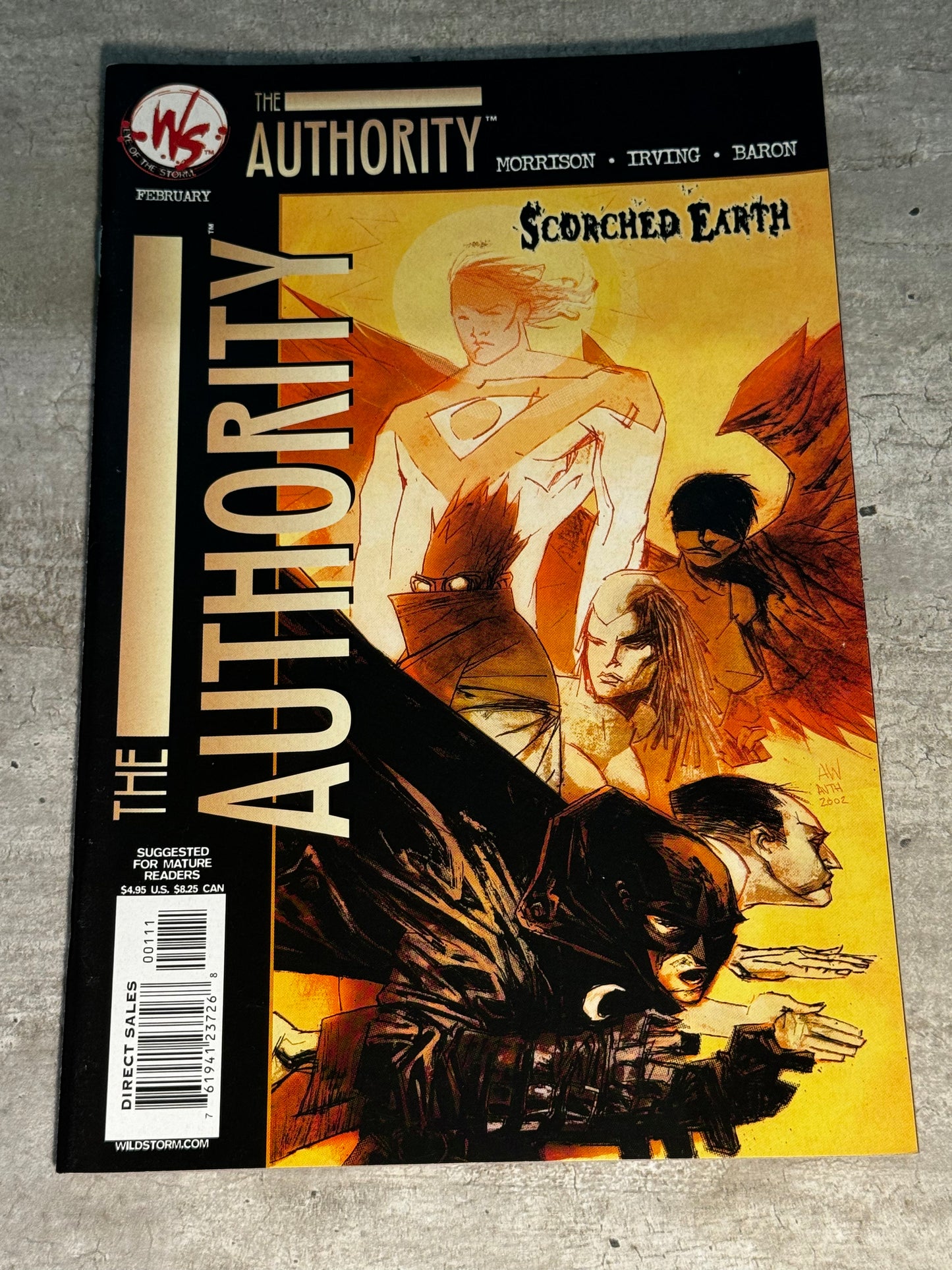 2002 - DC Comics - The Authority: Scorched Earth #1 - NM+ - Eng 1