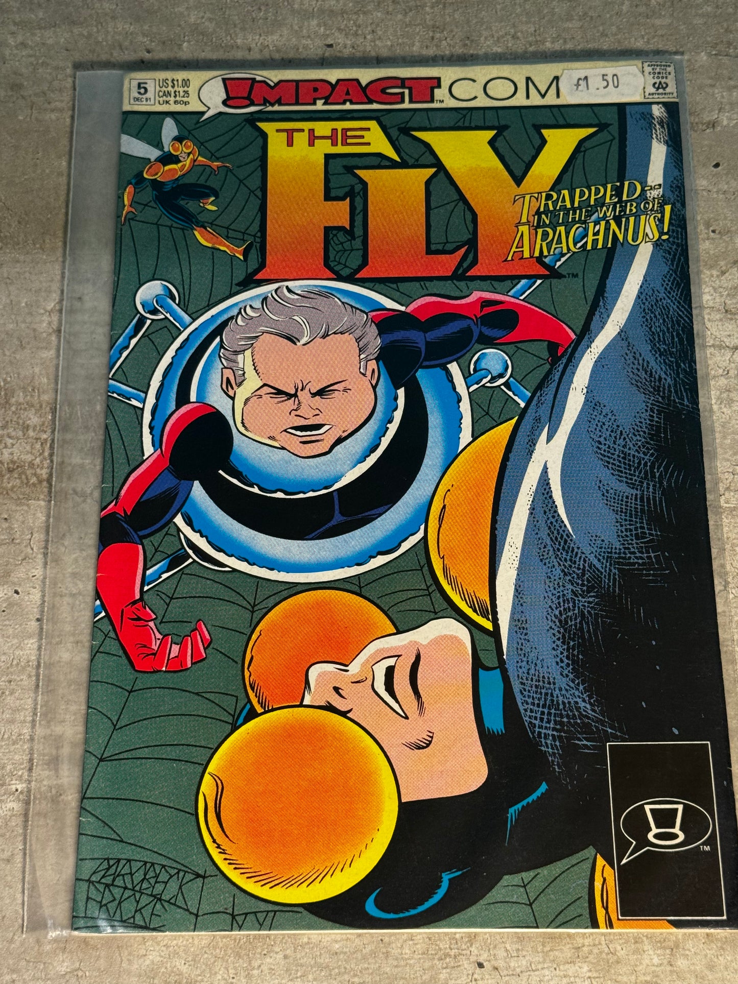 1991 - DC Comics - The Fly (Impact Comics) #5 Var. A - NM- - Eng 1