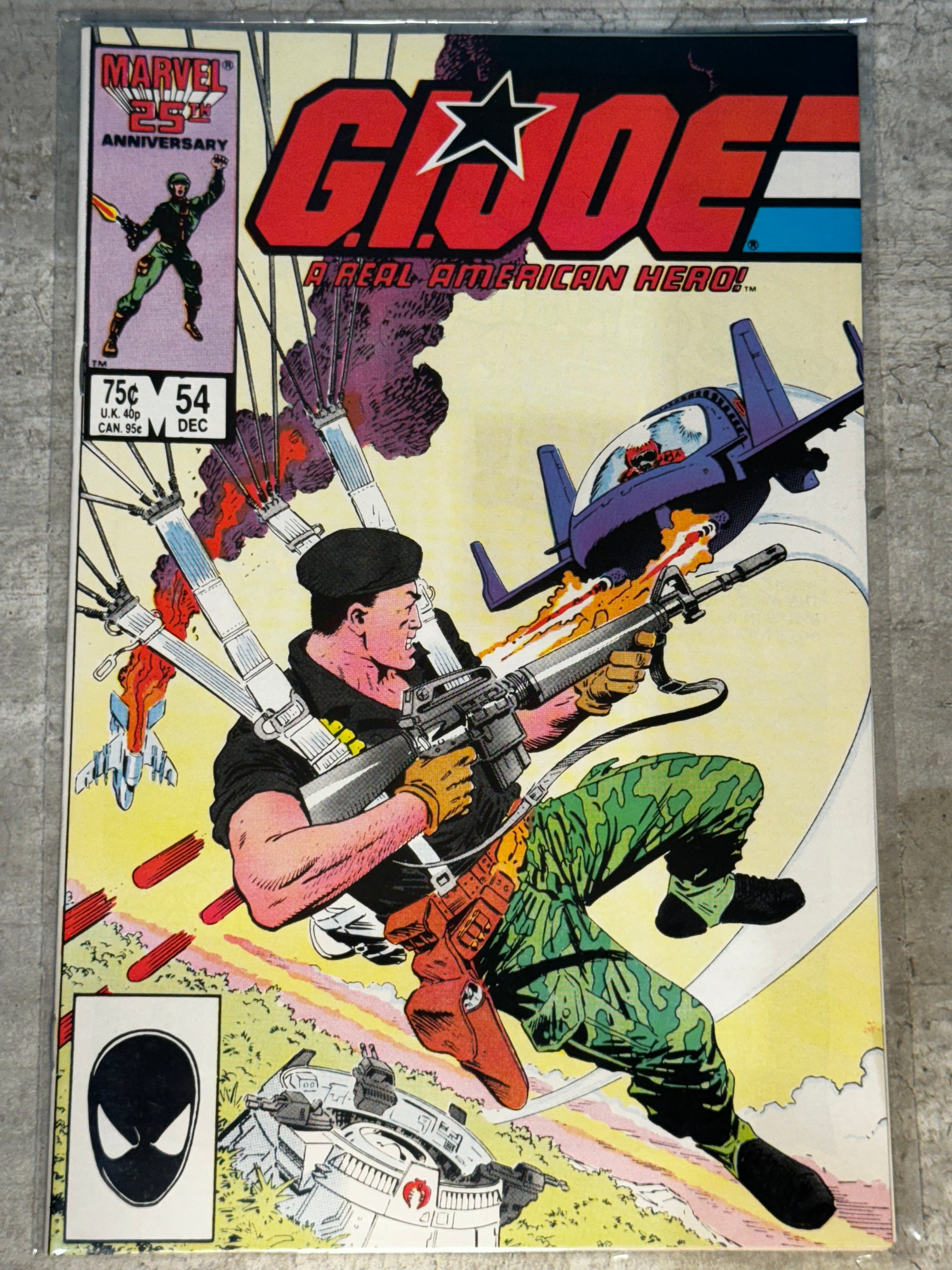 1986 - Marvel Comics - G.I. Joe: A Real American Hero (Marvel) #54 Var. A - VF+ - Eng 1