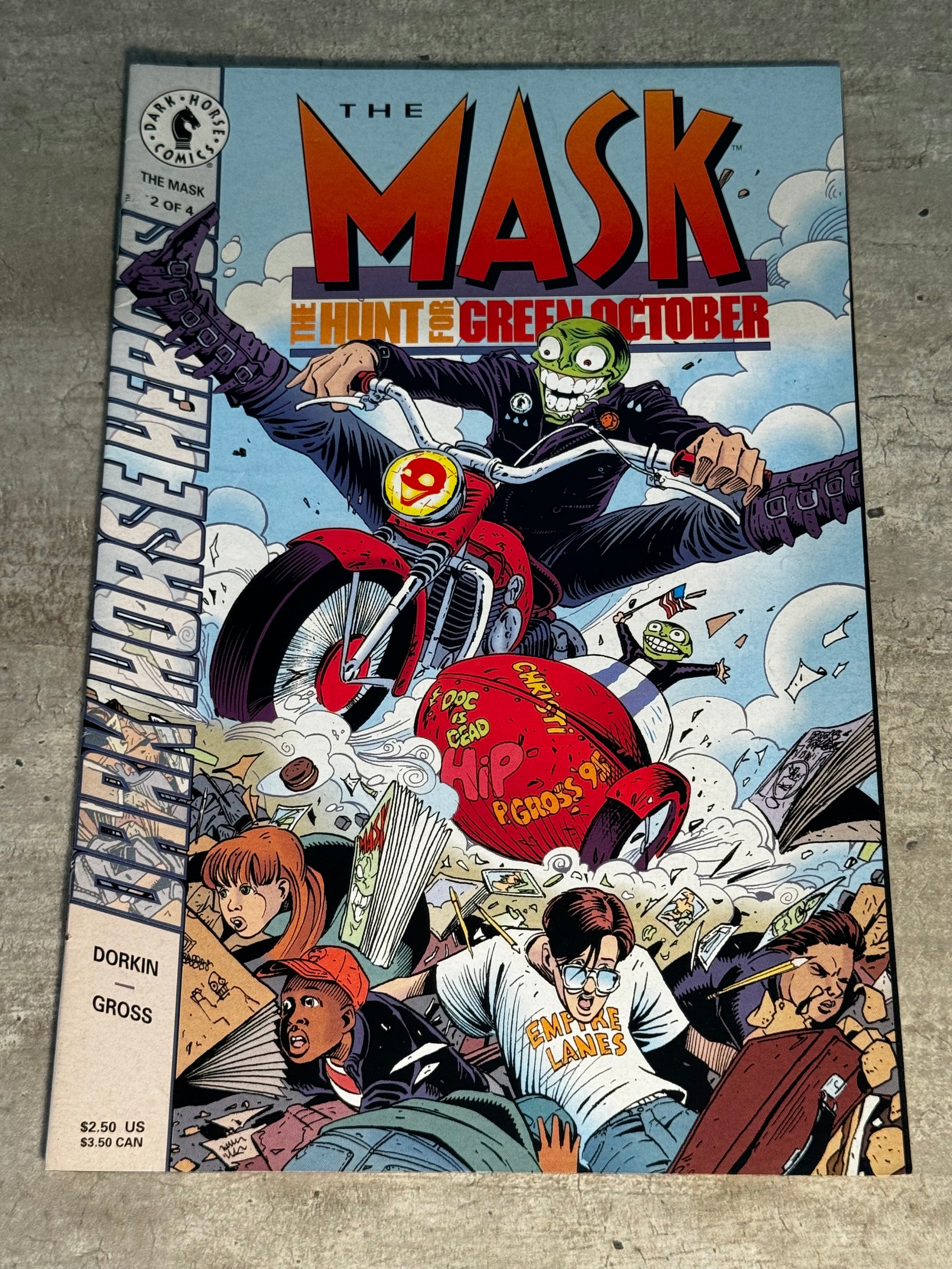 1995 - Dark Horse Comics - The Mask: The Hunt For Green October #2 - NM- - Eng 1