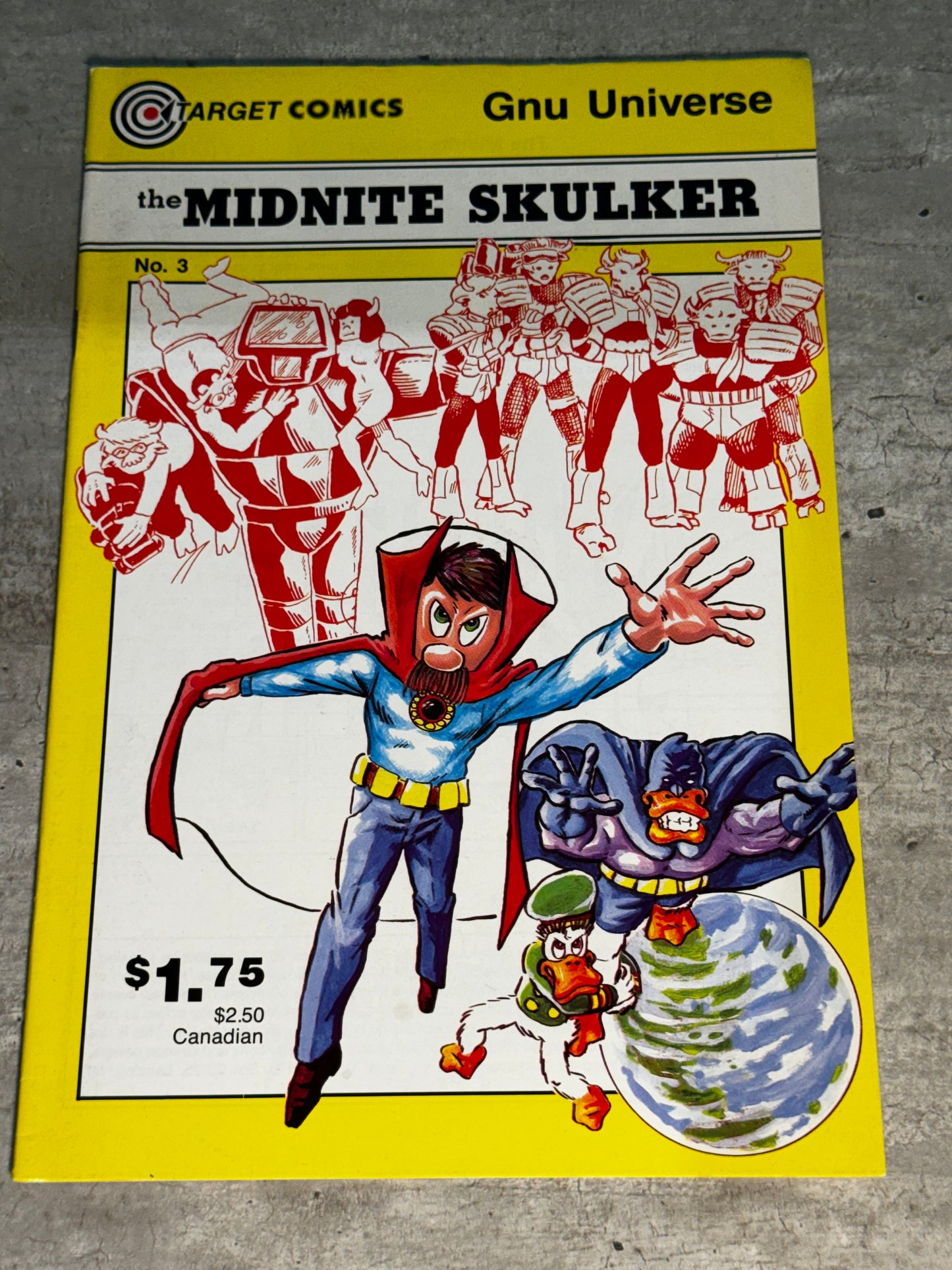 1986 - Target Comics - The Midnite Skulker #3 - VF/NM - Eng 1