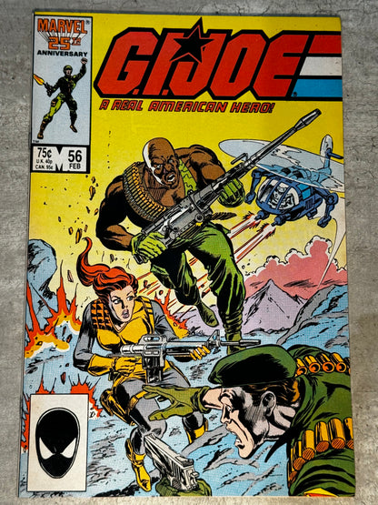 1986 - Marvel Comics - G.I. Joe: A Real American Hero (Marvel) #56 Var. A - VF+ - Eng 1