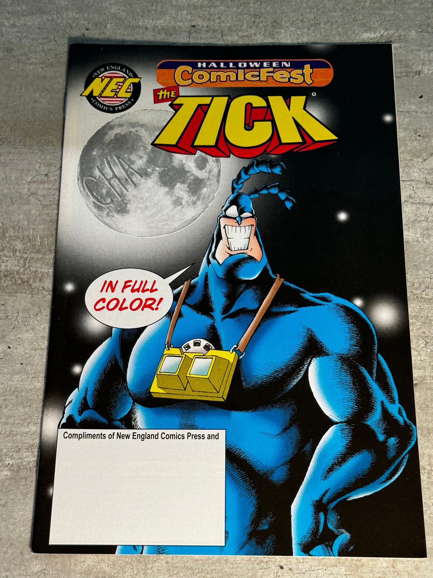 2017 - New England Comics Press (NECP) - Halloween ComicFest 2017 (The Tick) #1 - NM - Eng 1