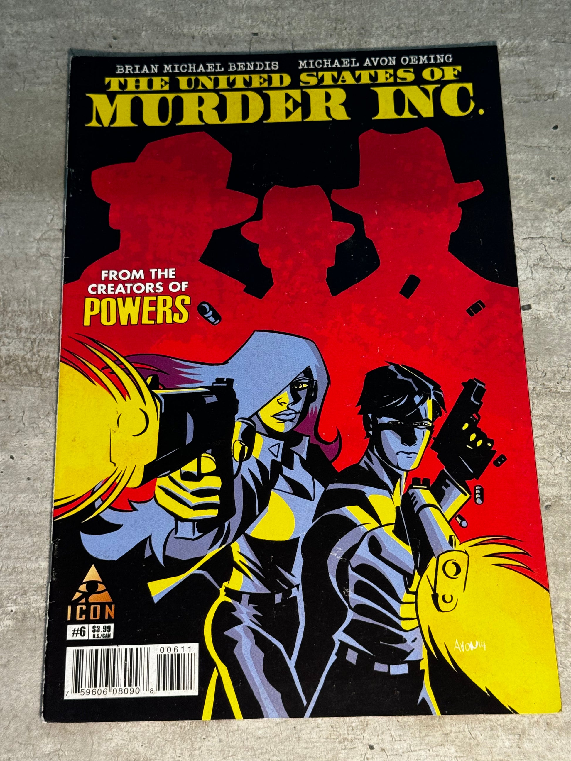 2015 - Marvel Comics - The United States of Murder Inc. #6 Var. A - NM- - Eng 1