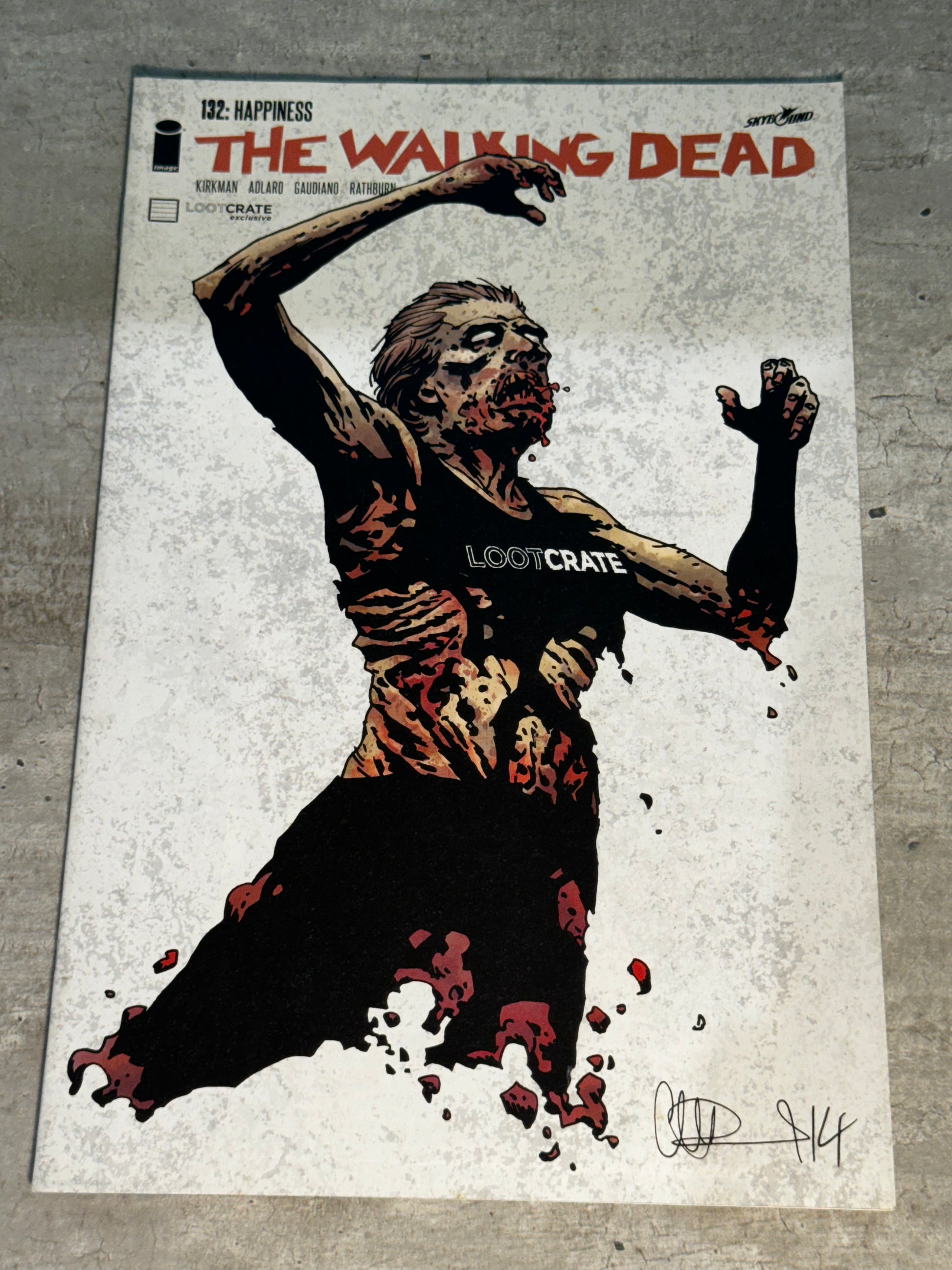 2014 - Image Comics - The Walking Dead #132 Var. B - NM+ - Eng 1