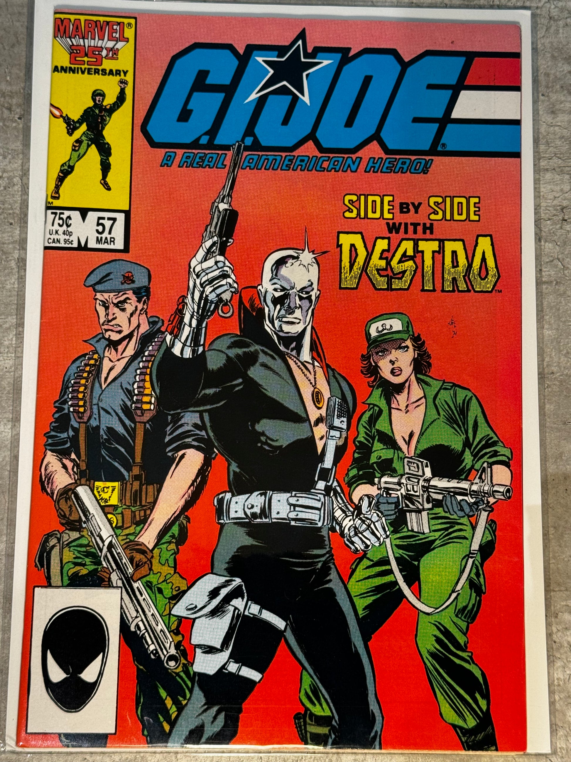 1986 - Marvel Comics - G.I. Joe: A Real American Hero (Marvel) #57 Var. A - VF+ - Eng 1