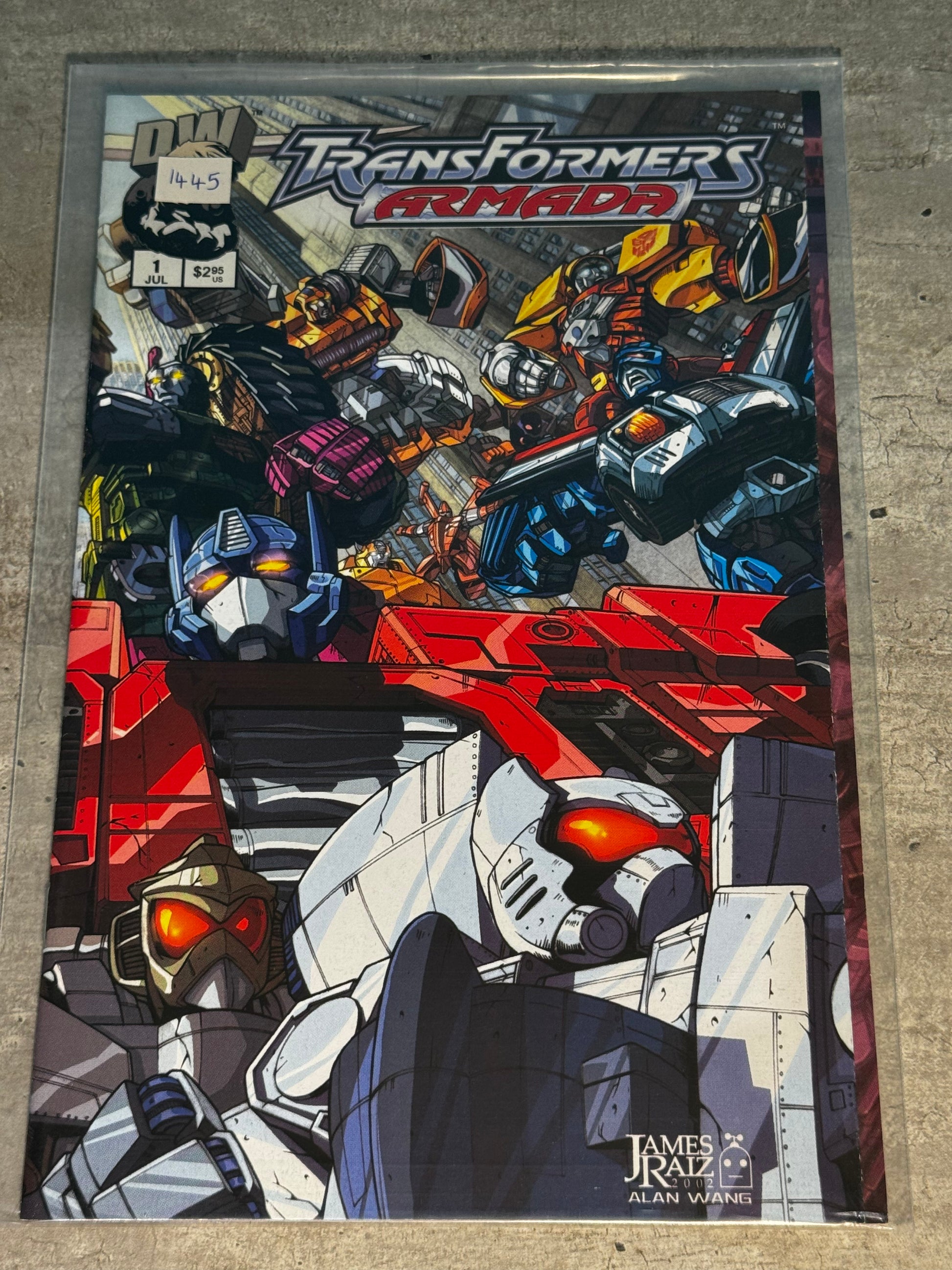 2002 - Dreamwave Productions - Transformers: Armada / Energon #1 Var. A - NM+ - Eng 1