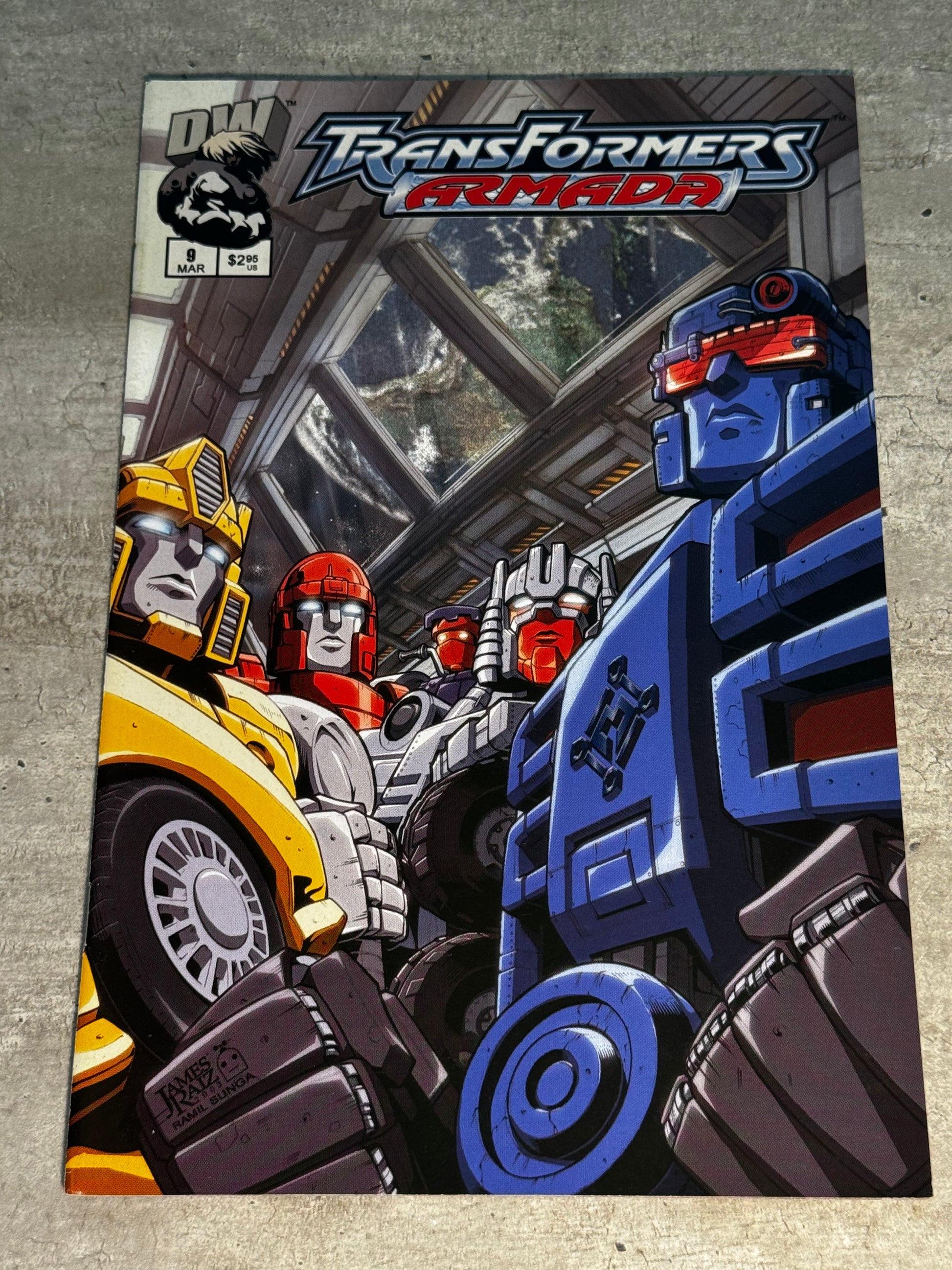 2003 - Dreamwave Productions - Transformers: Armada / Energon #9 - NM+ - Eng 1