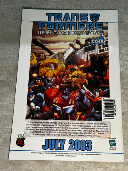 2003 - Dreamwave Productions - Transformers: Armada / Energon #11 - NM+ - Eng 2