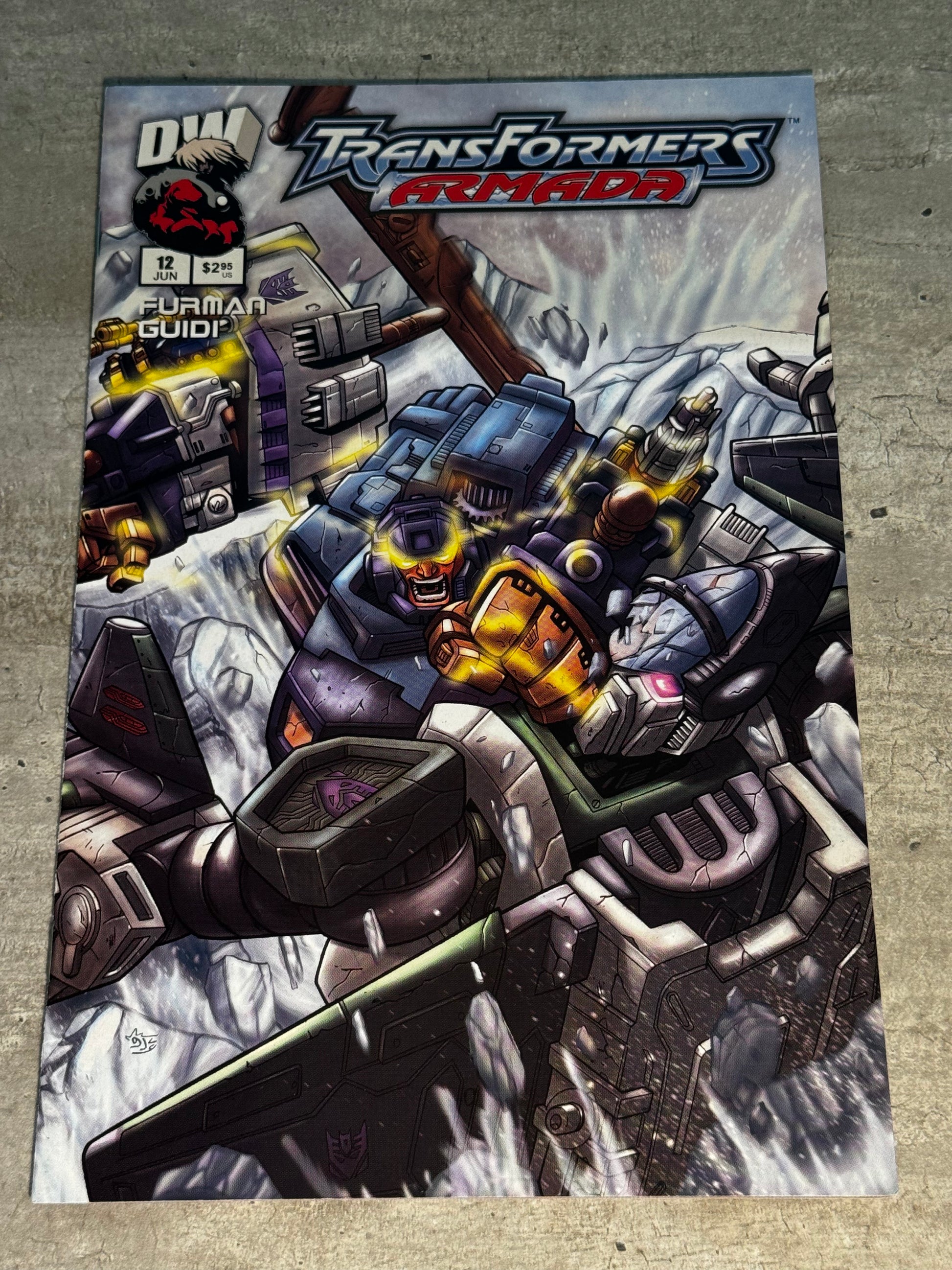 2003 - Dreamwave Productions - Transformers: Armada / Energon #12 - NM+ - Eng 1