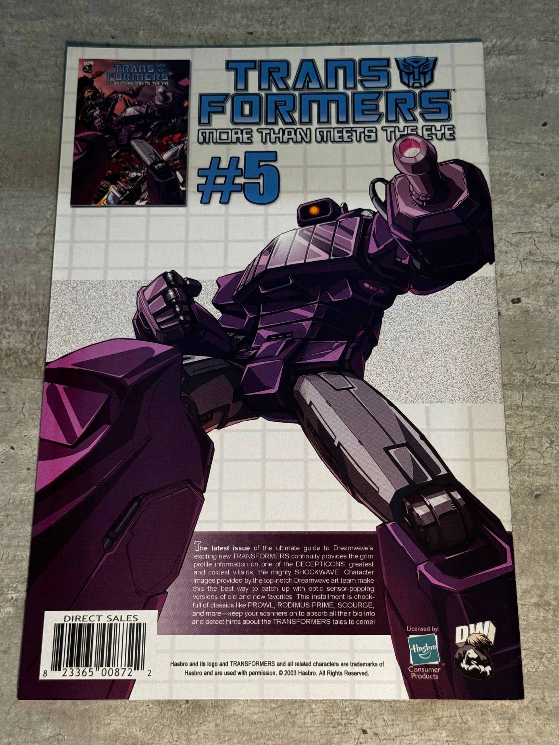 2003 - Dreamwave Productions - Transformers: Armada / Energon #12 - NM+ - Eng 2