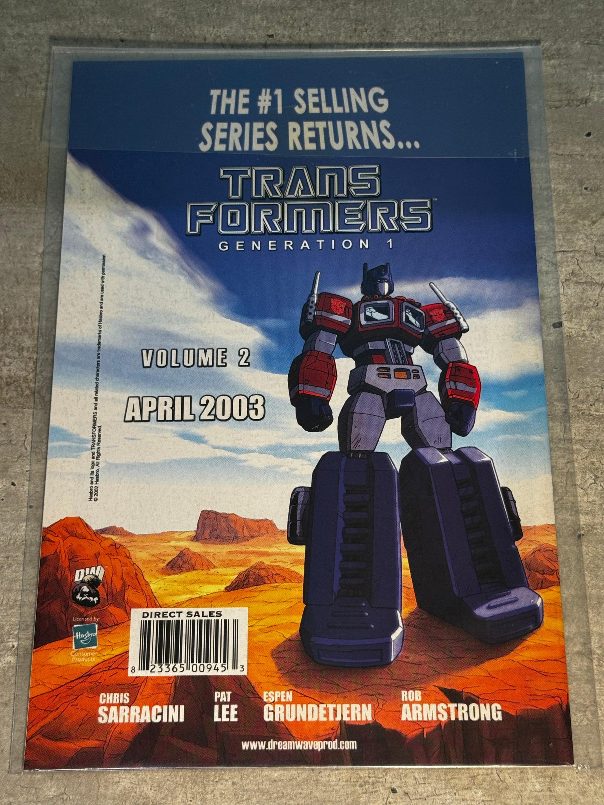 2003 - Dreamwave Productions - Transformers: The War Within #4 - NM+ - Eng 2