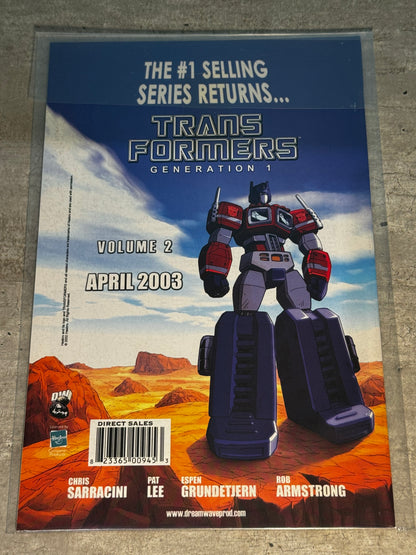 2003 - Dreamwave Productions - Transformers: The War Within #4 - NM+ - Eng 2