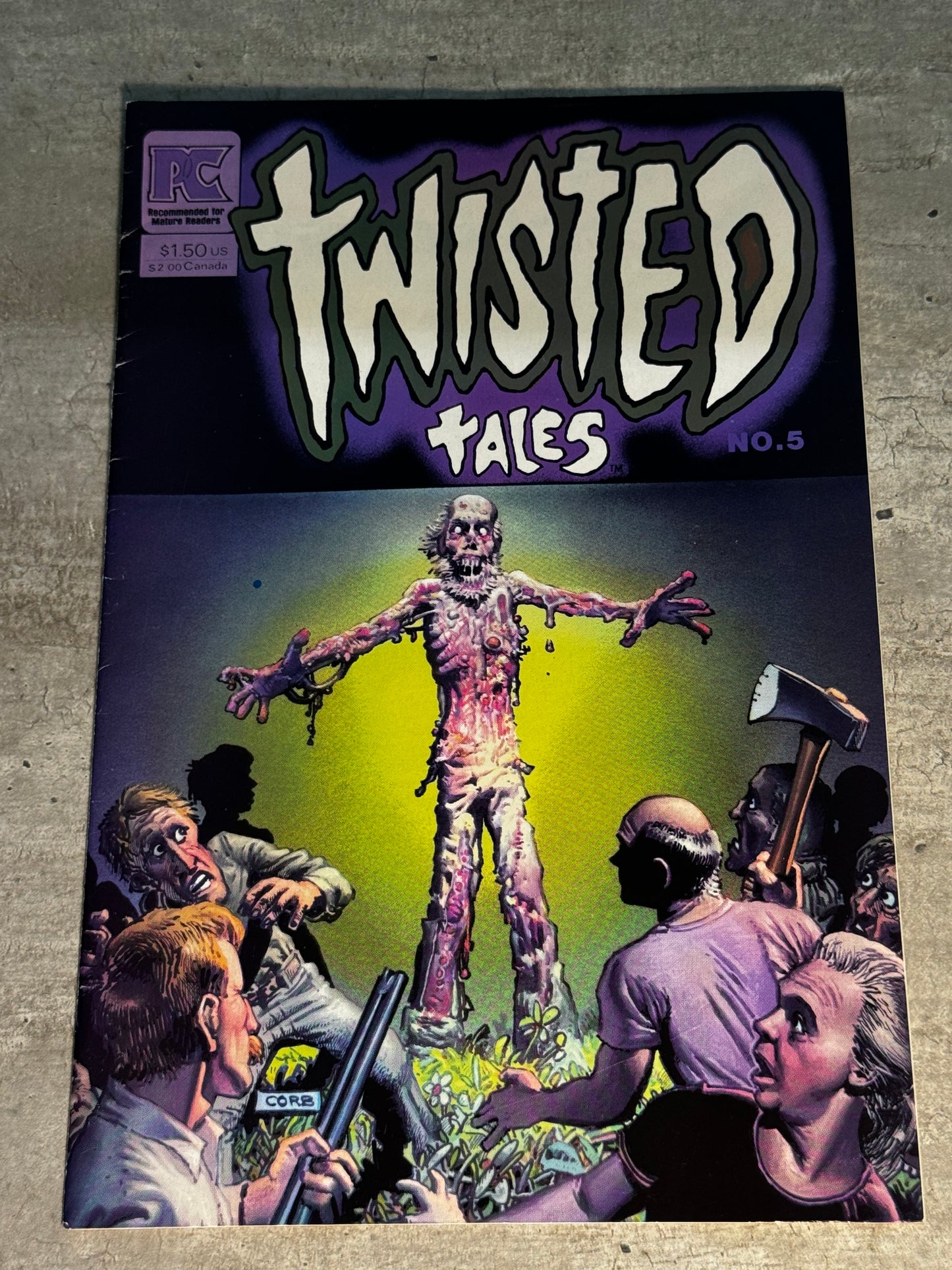 1983 - Pacific Comics - Twisted Tales #5 - NM- - Eng 1