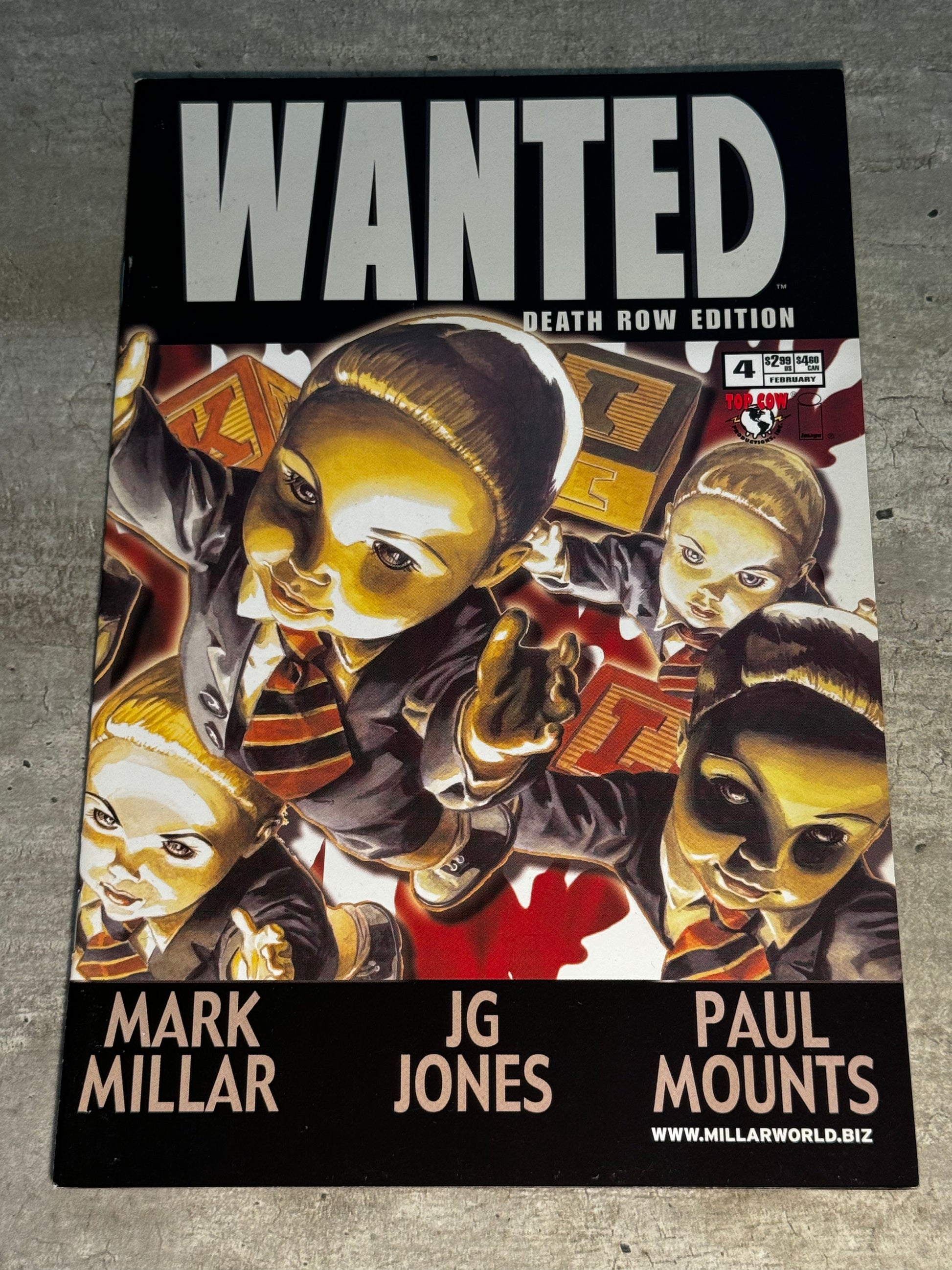 2004 - Image Comics - Wanted #4 Var. B - NM - Eng 1