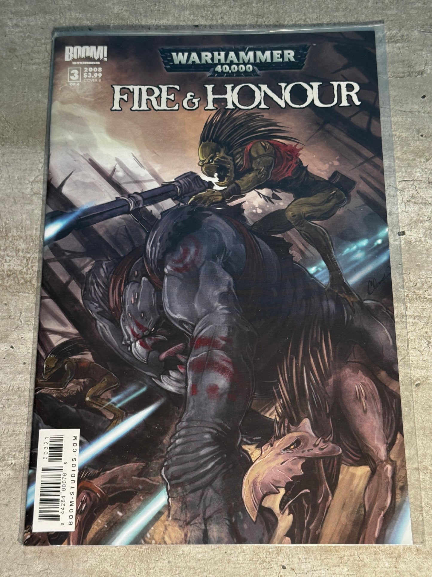 2008 - Boom! Studios - Warhammer 40000: Fire & Honour #3 Var. B - NM+ - Eng 1