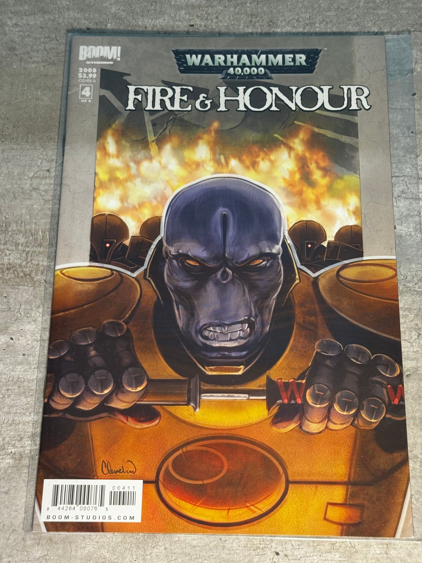 2008 - Boom! Studios - Warhammer 40000: Fire & Honour #4 Var. A - NM+ - Eng 1