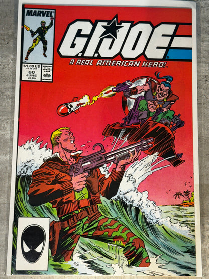 1987 - Marvel Comics - G.I. Joe: A Real American Hero (Marvel) #60 Var. A - VF+ - Eng 1