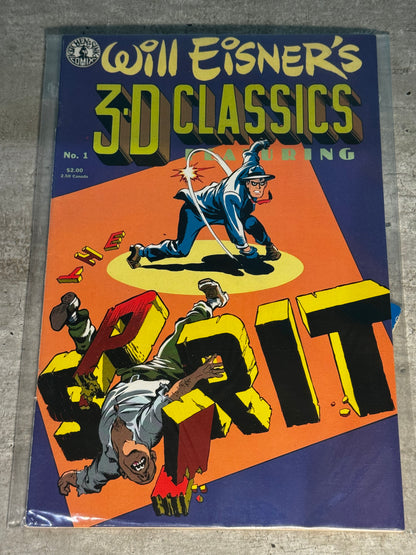 1985 - Kitchen Sink Press - Will Eisner's 3-D Classics Featuring The Spirit #1 - NM- - Eng 1