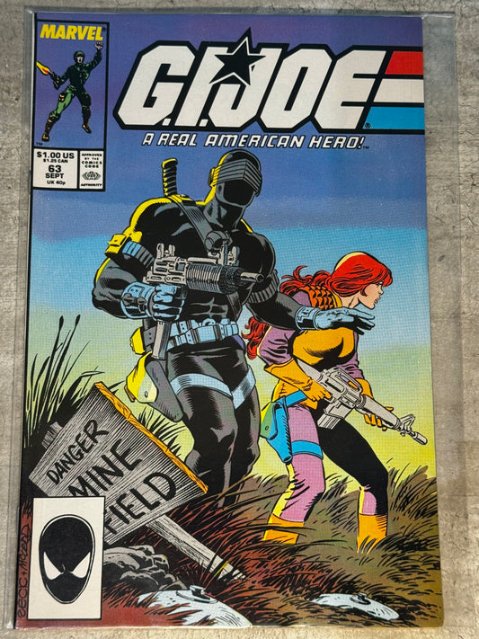 1987 - Marvel Comics - G.I. Joe: A Real American Hero (Marvel) #63 Var. A - VF+ - Eng 1