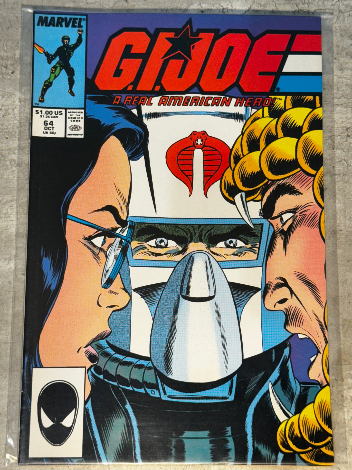 1987 - Marvel Comics - G.I. Joe: A Real American Hero (Marvel) #64 Var. A - VF+ - Eng 1