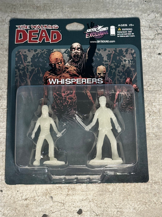 The Walking Dead TWD Skybound Exclusive WHISPERERS Mini Figures, B - MINT