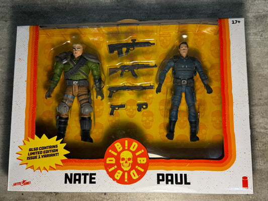 McFarlane Toys Skybound Image Die! Die! Die! 2 Pack Nate & Paul Figure - MINT