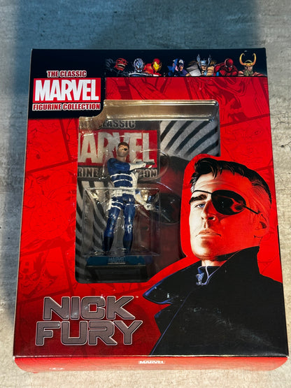 Marvel Classic Nick Fury Collection Figure 1:21 # 2 - MINT