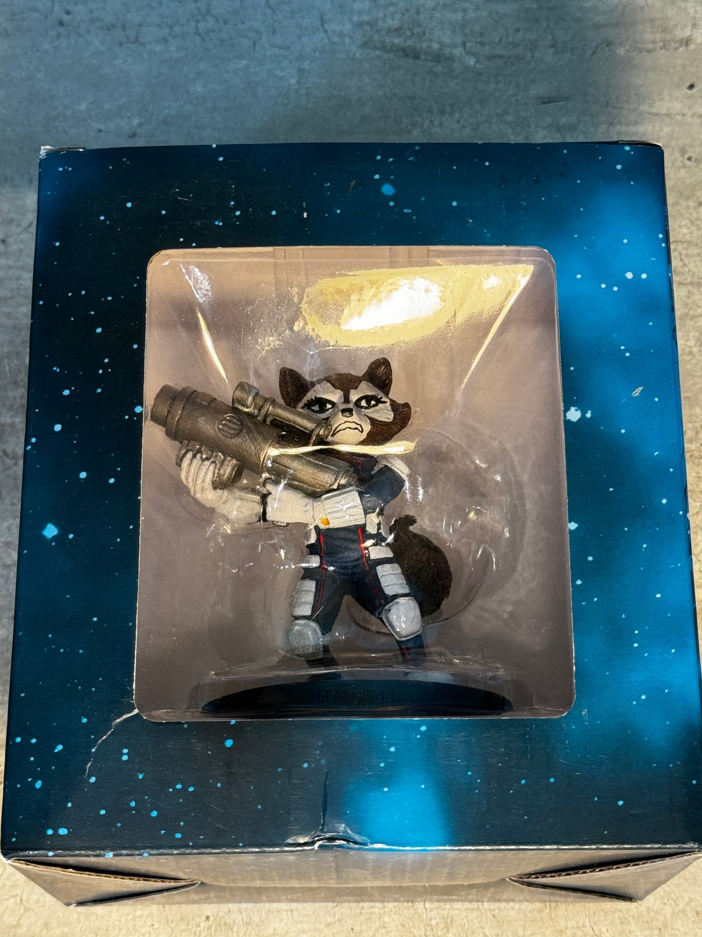 Marvel: Eagle Moss Guardians Of Galaxy Rocket Raccoon Figure - MINT