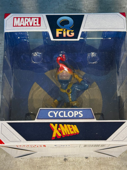 Marvel X-men Cyclops Q-fig Diorama Quantum Mechanix - MINT