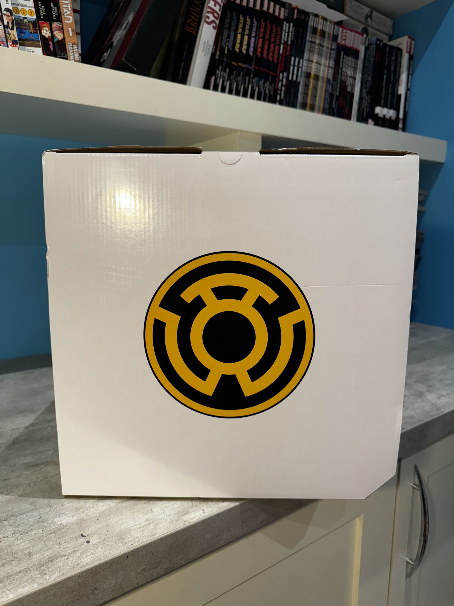 Yellow Lantern Power Battery Prop Replica DC Direct