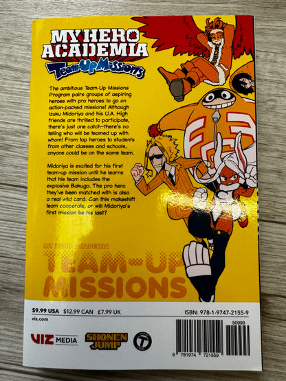 2021 - Viz Comics - Misiones de equipo de My Hero Academia n.° 1 - NM+ - Español