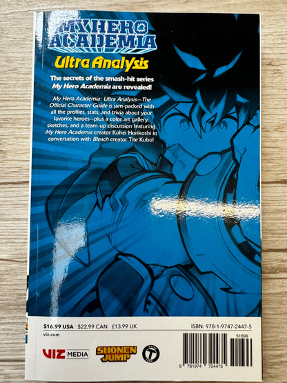 2021 - Viz Comics - Análisis de personajes de My Hero Academia Ultra - NM+