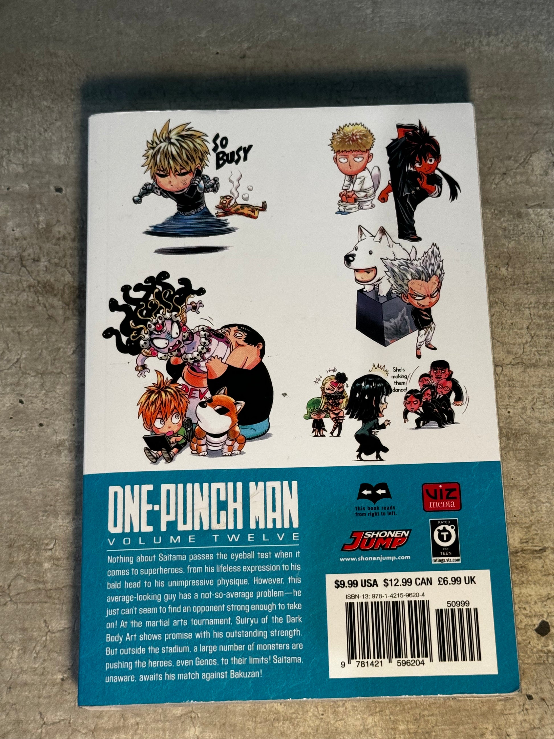 2017 - Viz Comics - One-Punch Man (Viz Comics) #12 - NM - Eng 2