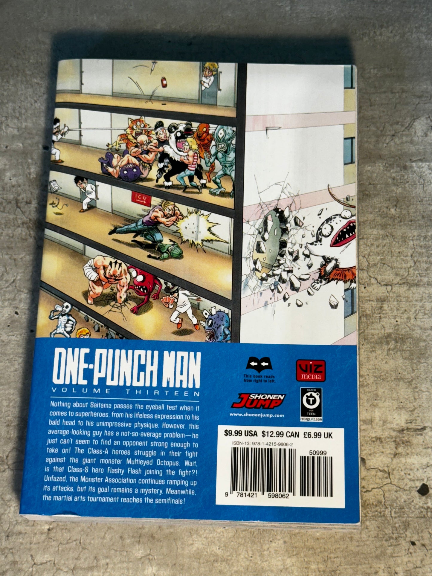 2018 - Viz Comics - One-Punch Man (Viz Comics) #13 - NM - Eng 2