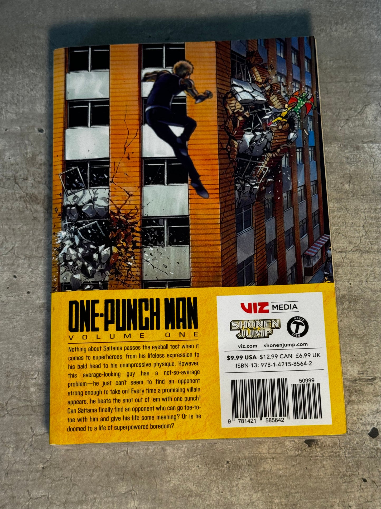 2015 - Viz Comics - One-Punch Man (Viz Comics) #1 Var. A - NM - Eng 2