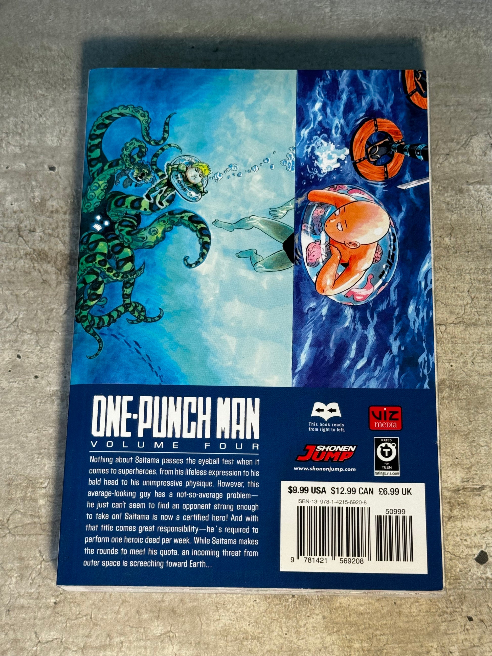 2016 - Viz Comics - One-Punch Man (Viz Comics) #4 - NM - Eng 2