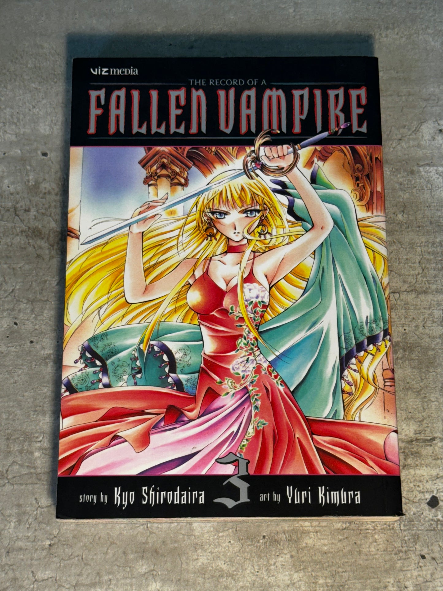 2008 - Viz Comics - The Record of a Fallen Vampire #3 - NM - Eng 1