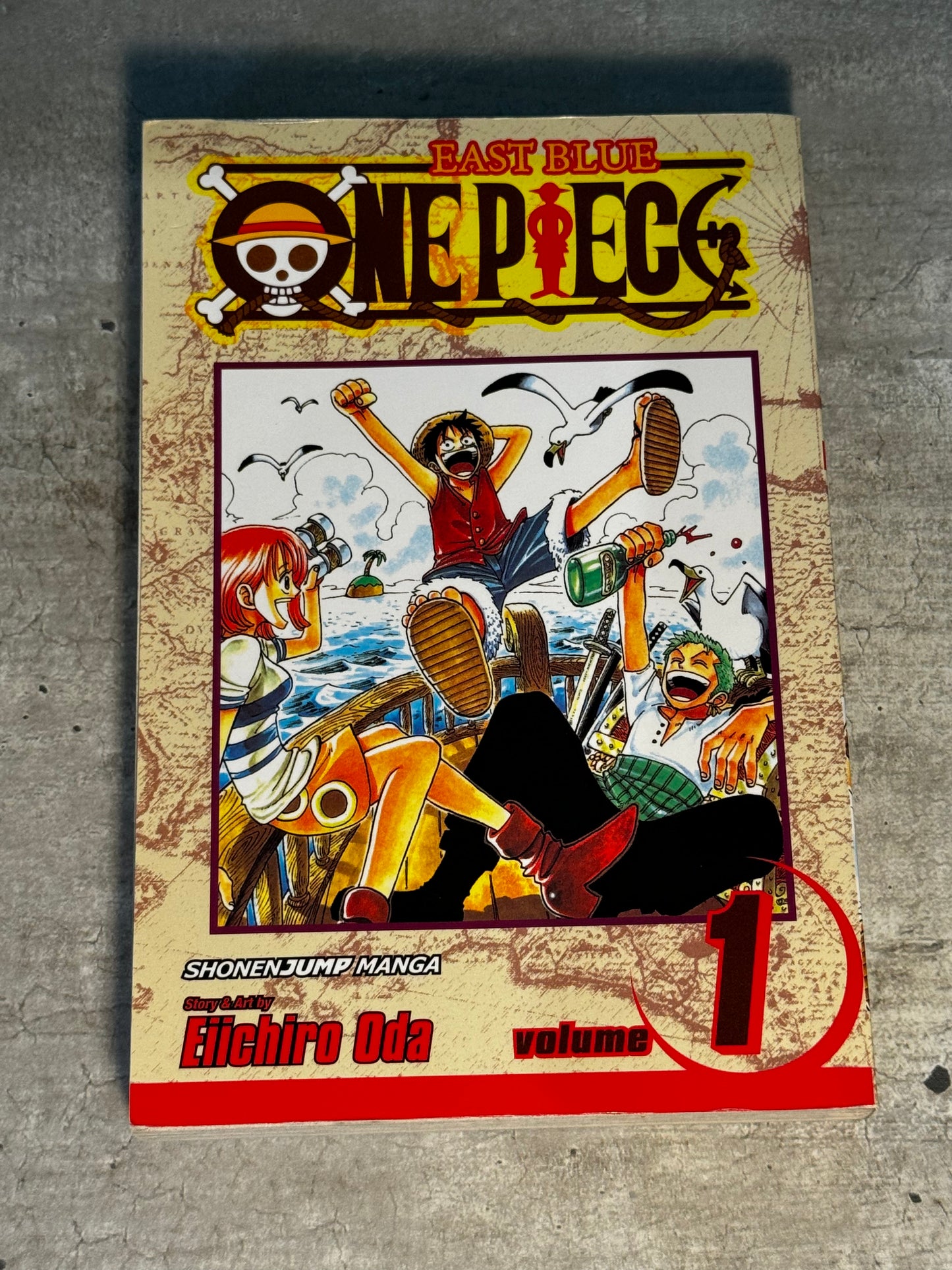 2009 - Viz Comics - One Piece #1 Var. B - NM - Eng 1